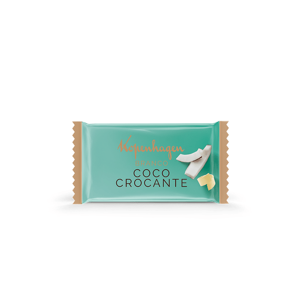 Minitablete Branco Coco Crocante 10G