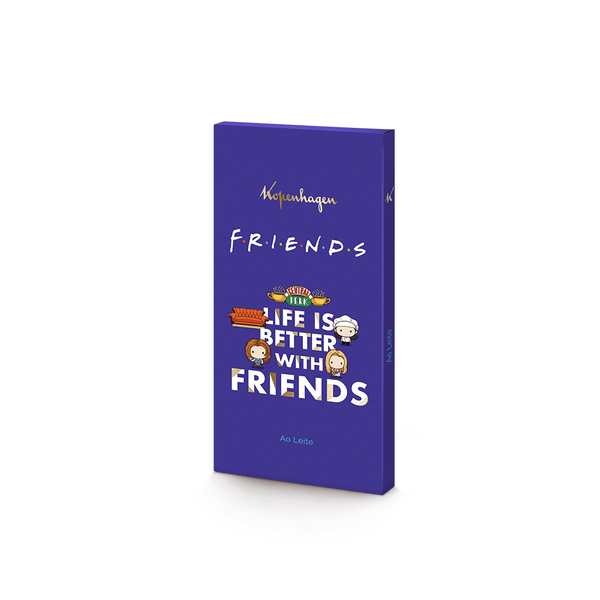 Tablete Chocolate ao Leite Friends 100g